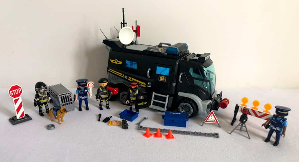 Playmobil 70081enlighten Swat Truck Building Blocks - Educational Toy For  14+