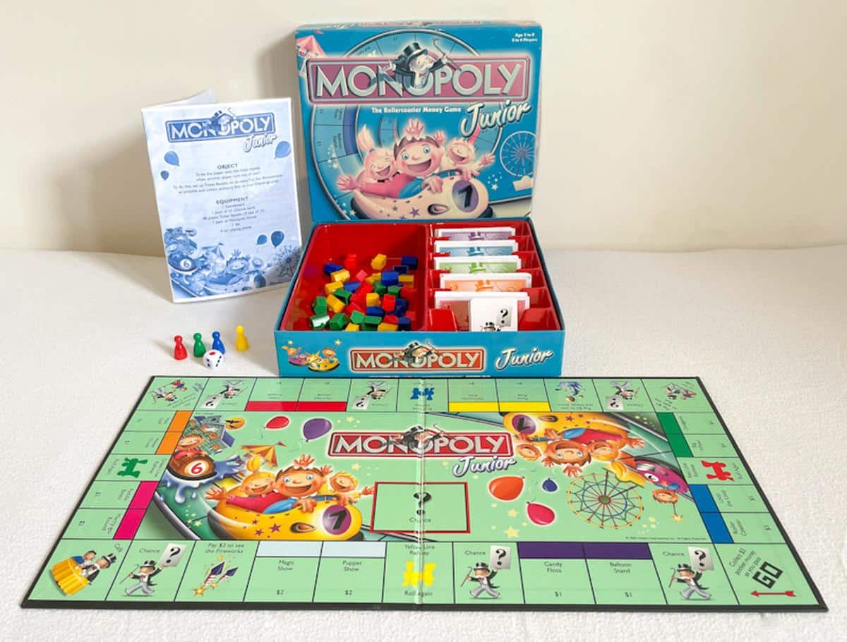 Monopoly Junior - the Rollercoaster Money Game
