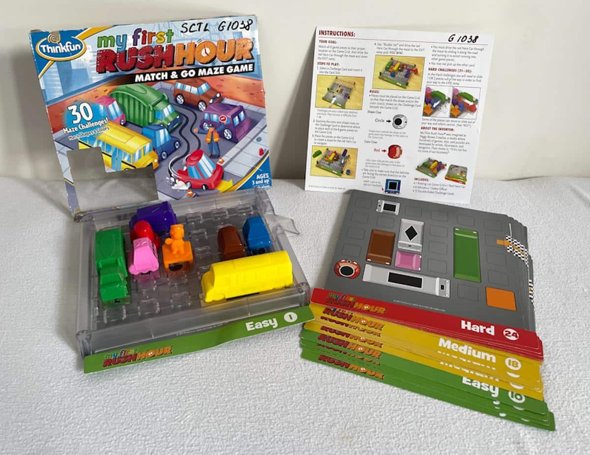 My First Rush Hour Match and Go Maze Game