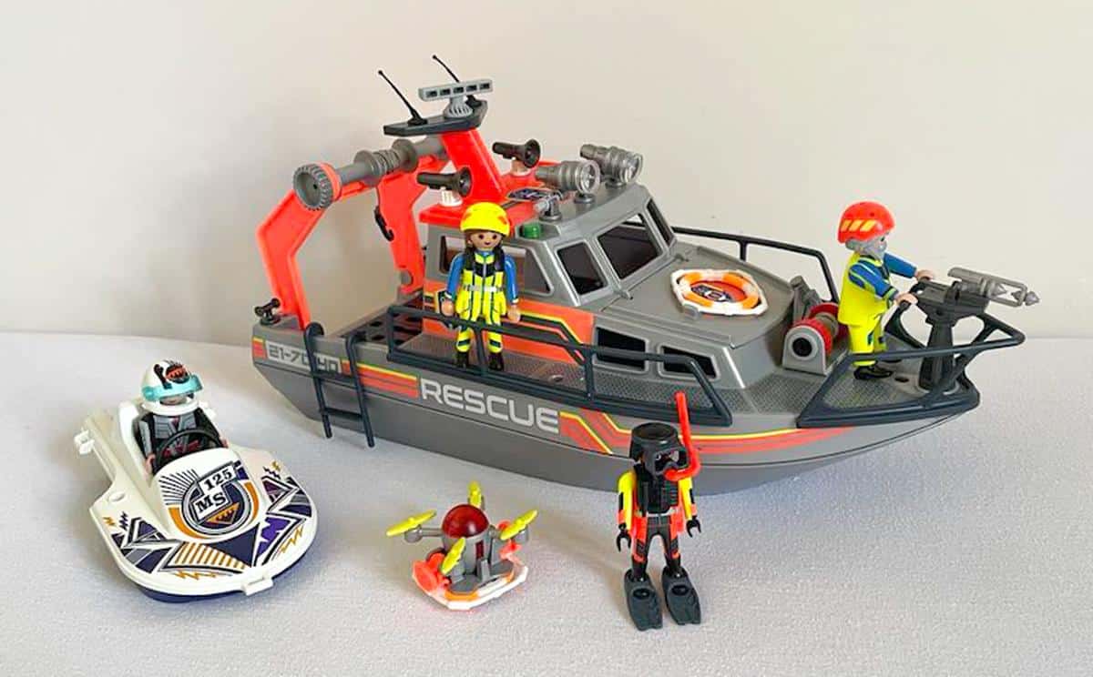 Playmobil Fire Rescue Watercraft