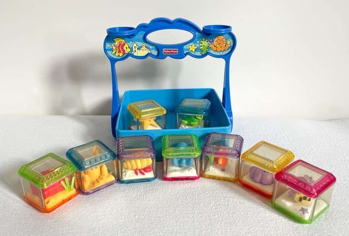 Peek-a-Blocks Ocean Blocks with Carry Case