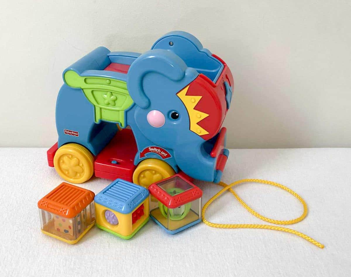 Peek-a-Blocks Poppity Pop Elephant