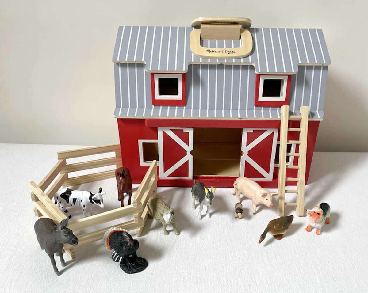 Wooden Fold n Go Barn