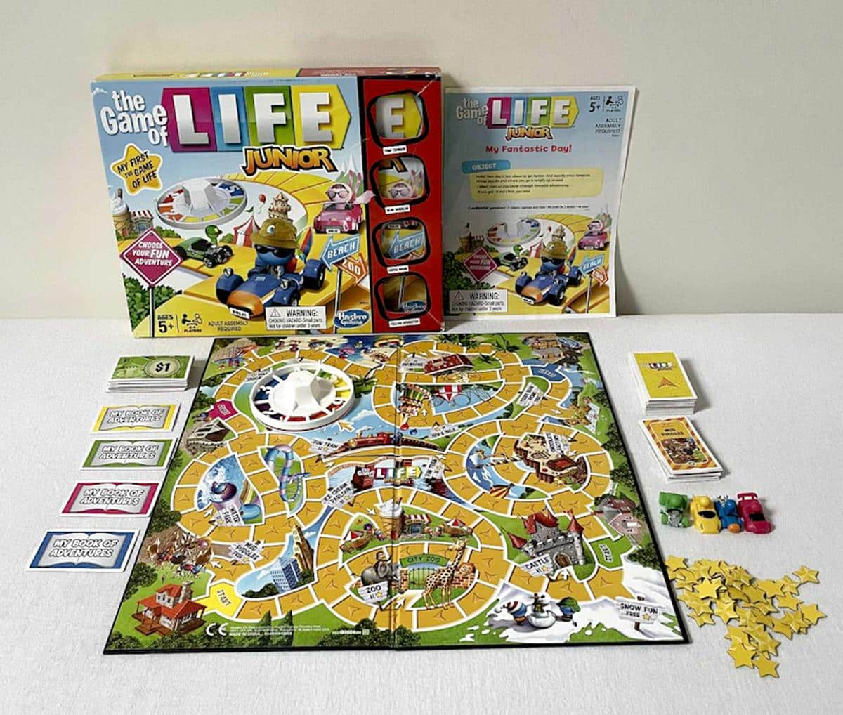 The Game of Life Junior Board Game photo