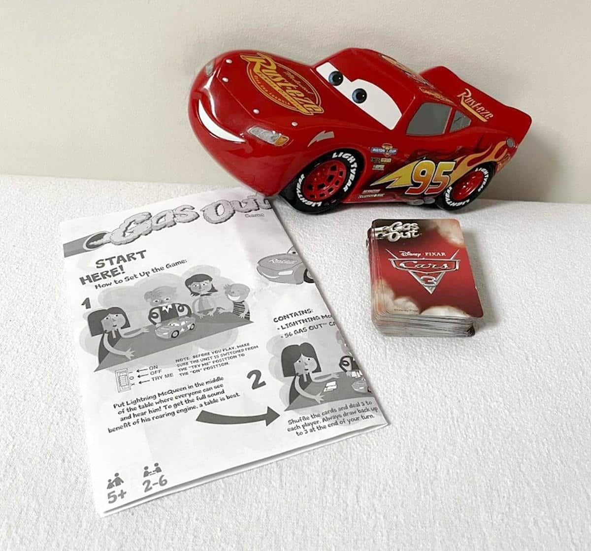 Lightning McQueen Gas Out Game photo
