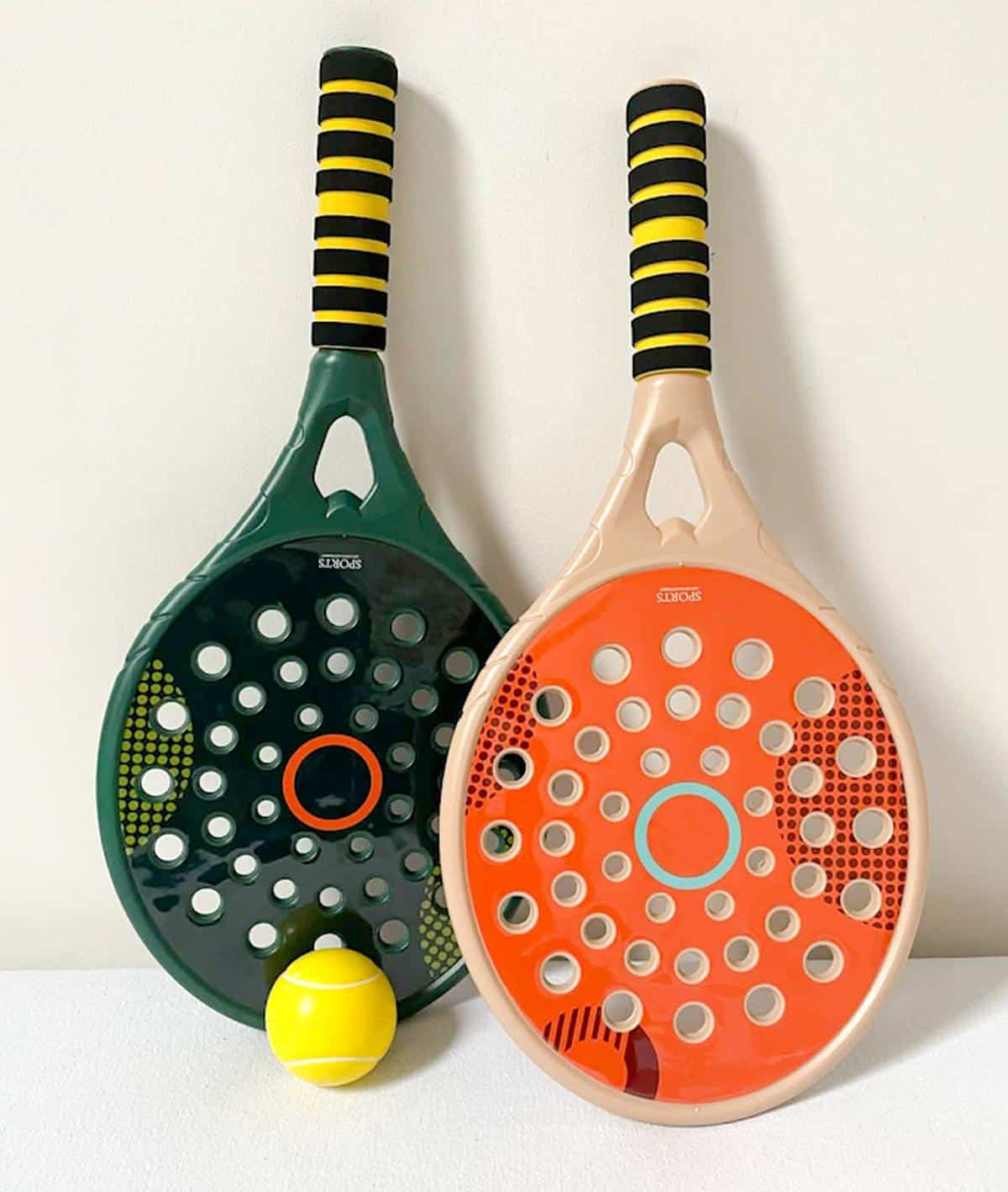 Plastic Rackets & Ball
