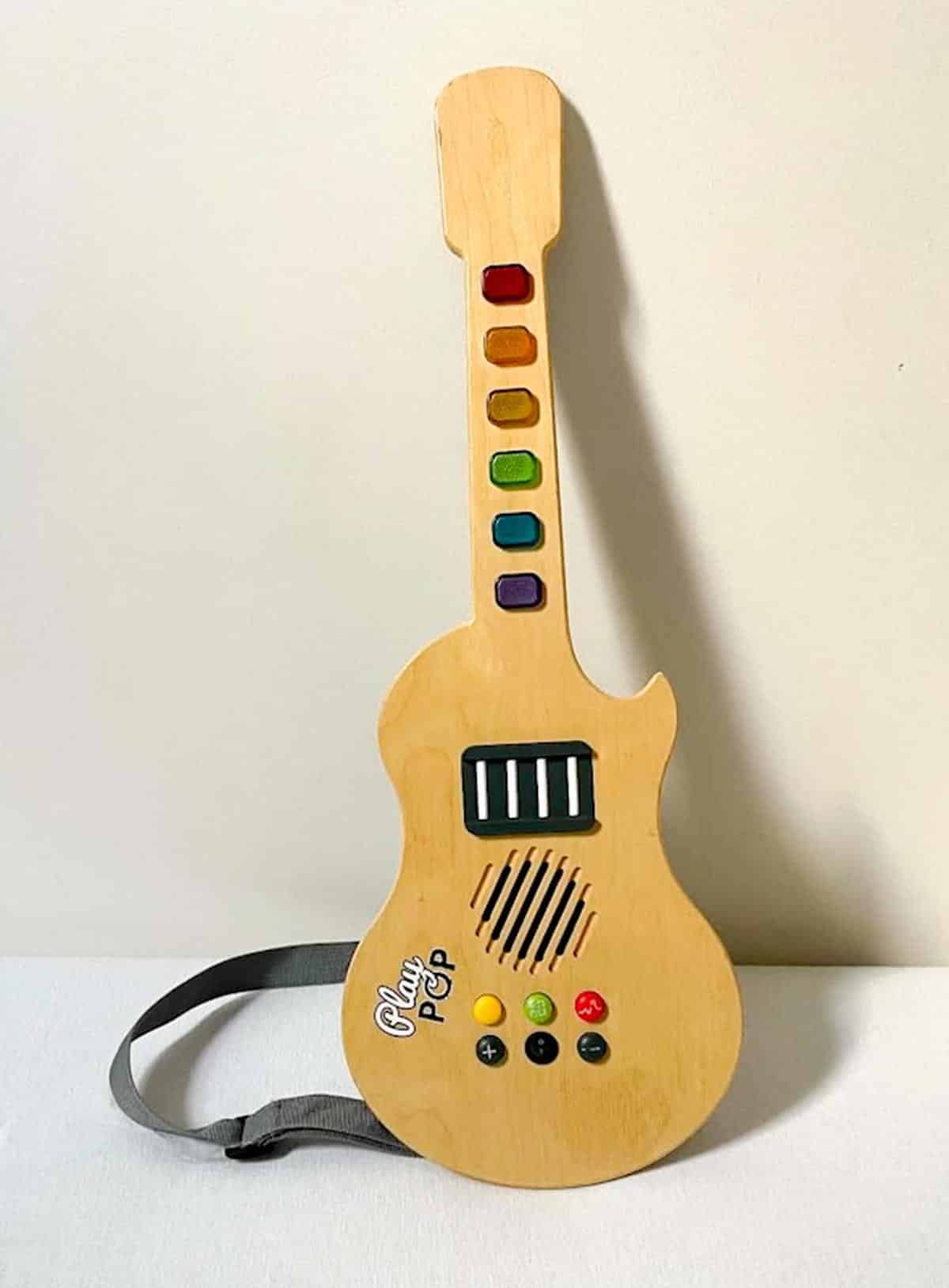 Wooden Electric Glowing Guitar