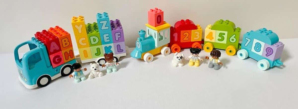 Number Train and Alphabet Truck Duplo photo