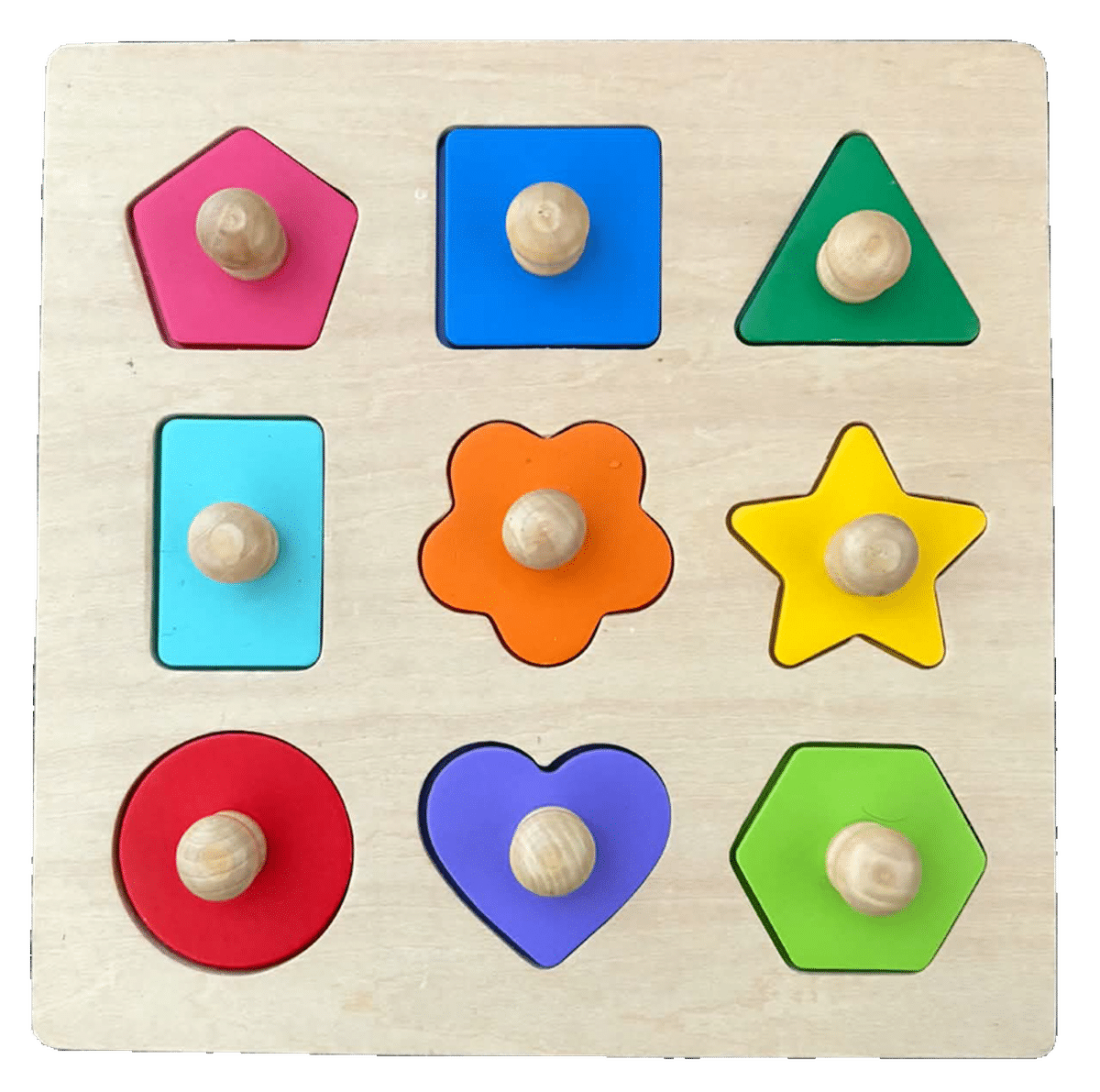 Wooden Shape Sorter Puzzle
